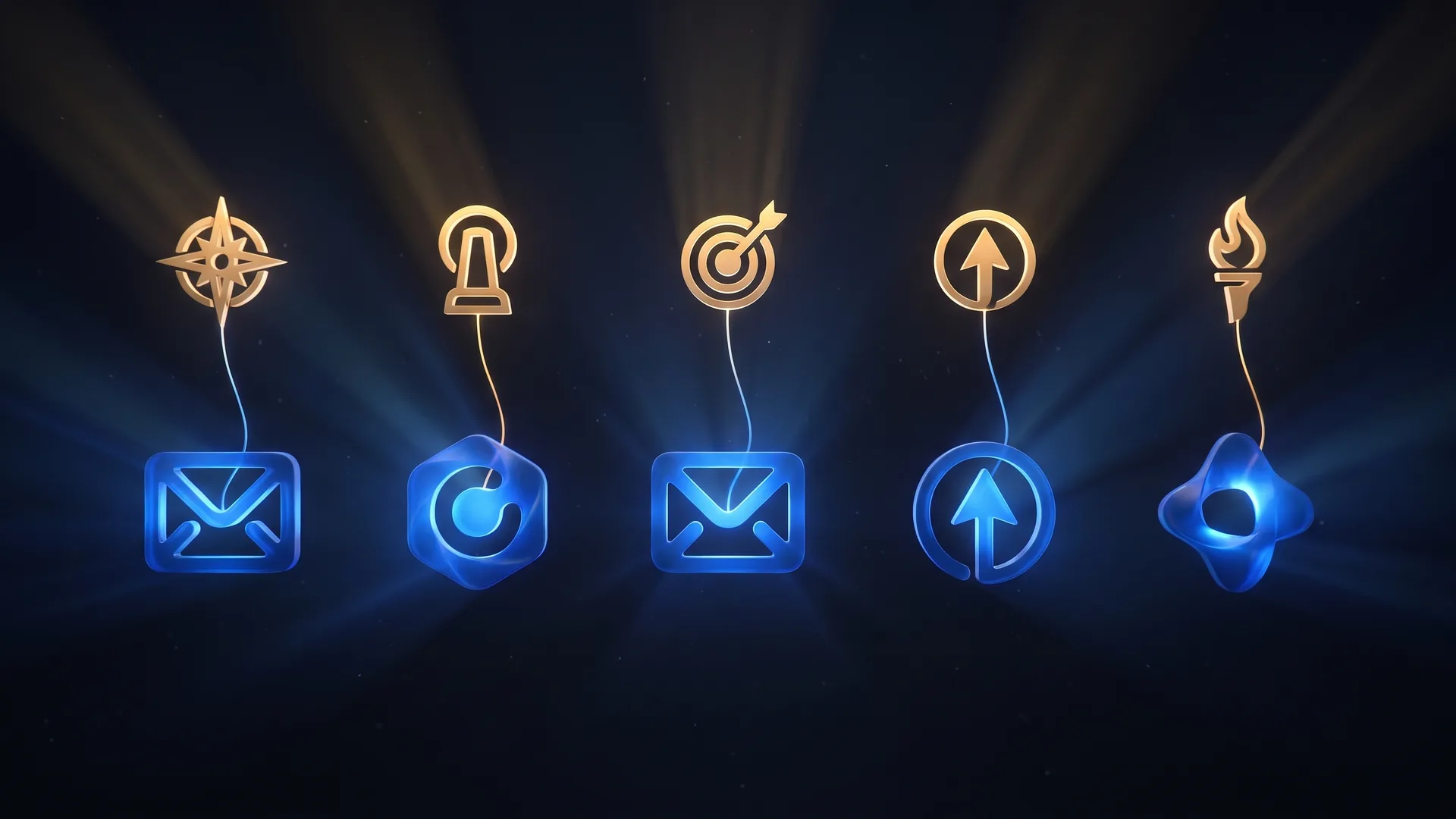 Cinq emails de bienvenue, cinq missions : quoi raconter dans chacun